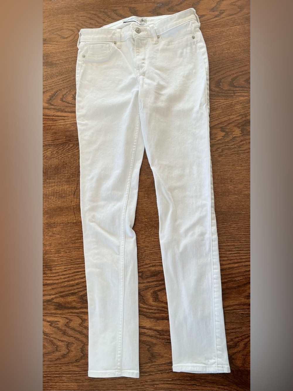 Abercrombie & Fitch White Women's Jeans